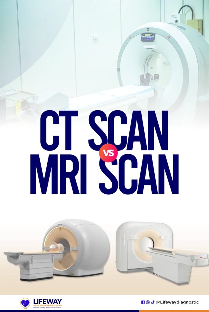 CT vs MRI scan